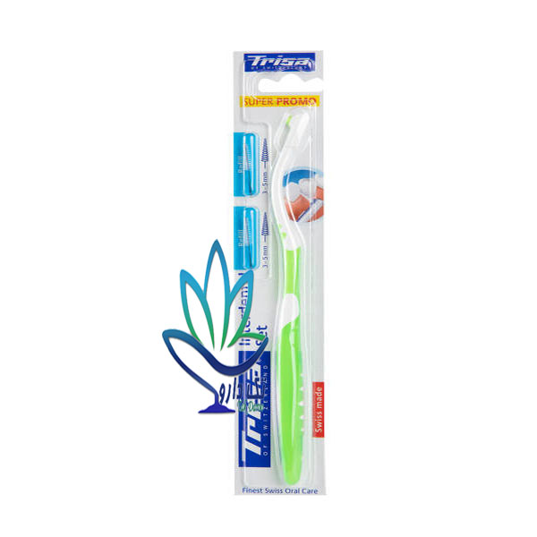 مسواک بین دندانی تریزا مدل Interdental Set با برس متوسط